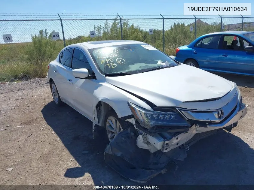 19UDE2F79HA010634 2017 Acura Ilx Premium/Technology