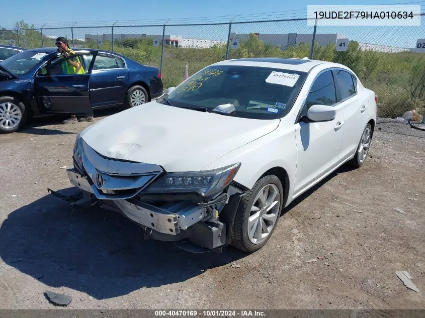 19UDE2F79HA010634 2017 Acura Ilx Premium/Technology