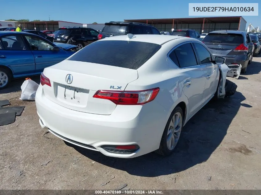 19UDE2F79HA010634 2017 Acura Ilx Premium/Technology