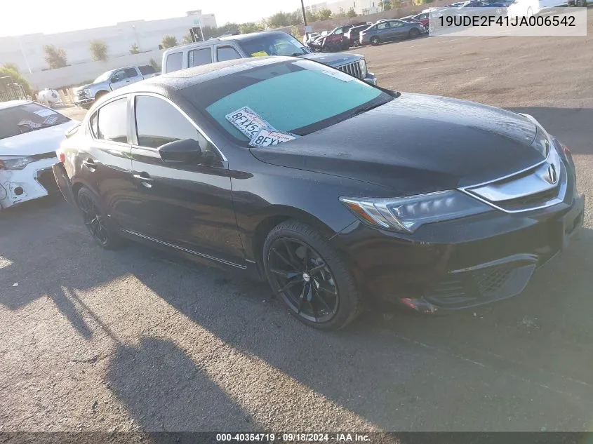 19UDE2F41JA006542 2018 Acura Ilx Special Edition