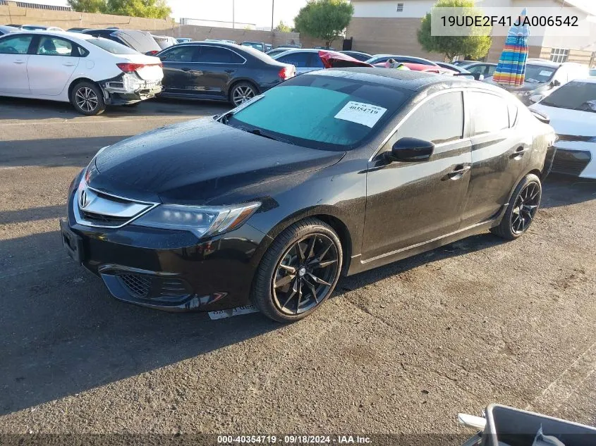 19UDE2F41JA006542 2018 Acura Ilx Special Edition