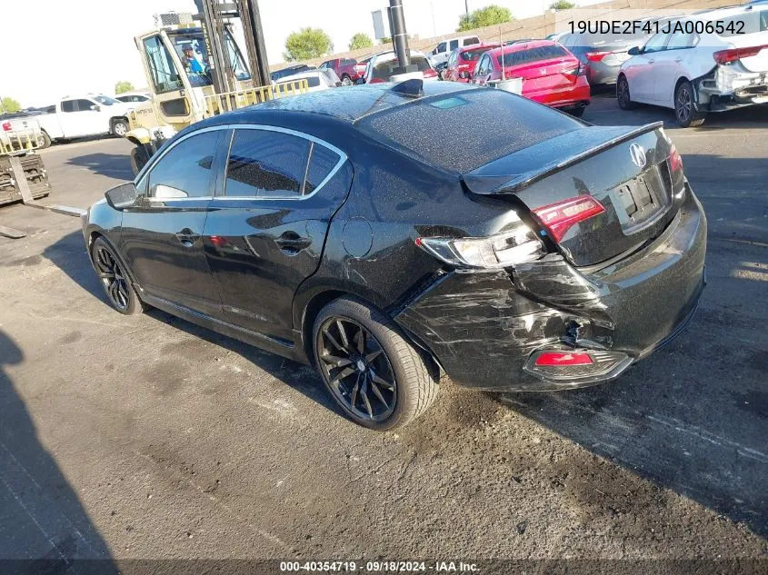 19UDE2F41JA006542 2018 Acura Ilx Special Edition