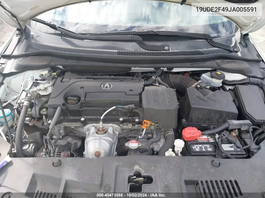 19UDE2F49JA005591 2018 Acura Ilx Special Edition