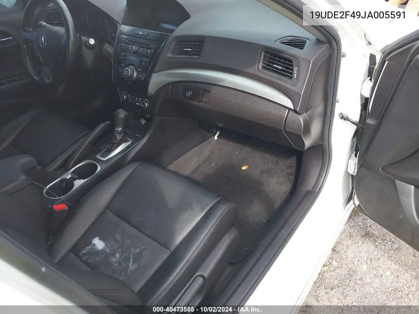 19UDE2F49JA005591 2018 Acura Ilx Special Edition