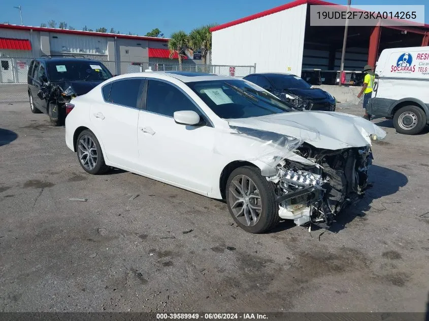 19UDE2F73KA014265 2019 Acura Ilx