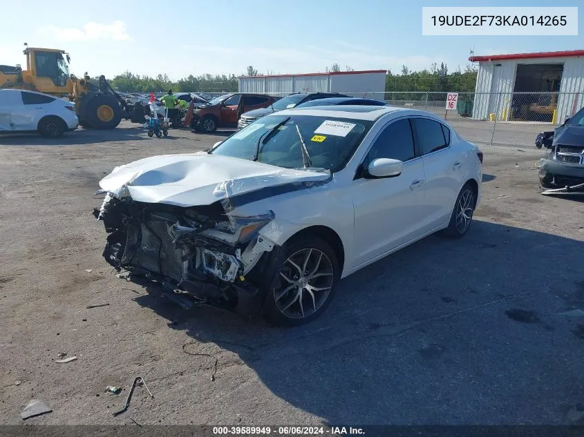 19UDE2F73KA014265 2019 Acura Ilx