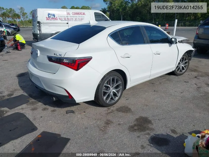 19UDE2F73KA014265 2019 Acura Ilx