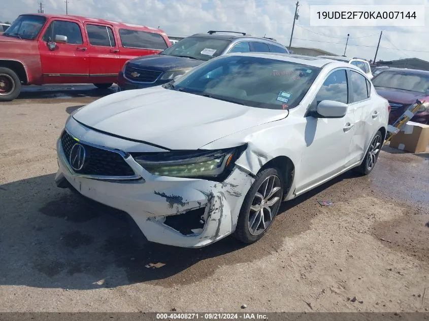 19UDE2F70KA007144 2019 Acura Ilx Premium Package/Technology Package