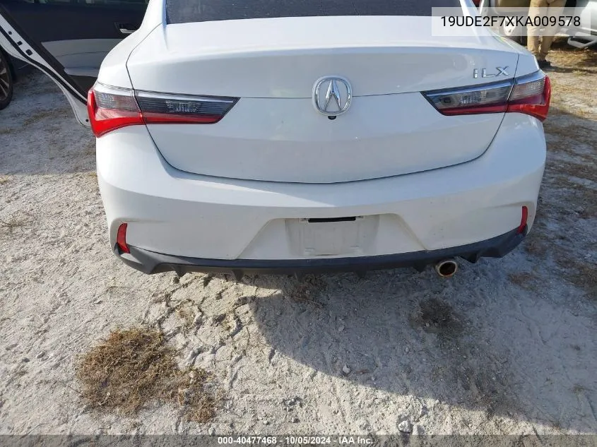 19UDE2F7XKA009578 2019 Acura Ilx Premium/Technology