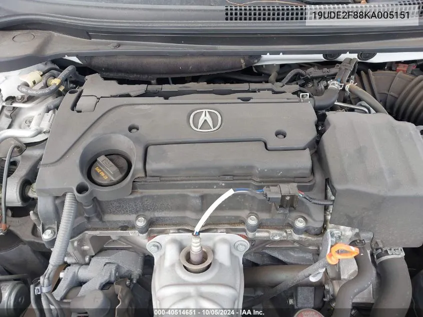 19UDE2F88KA005151 2019 Acura Ilx Premium A-Spec/Technology