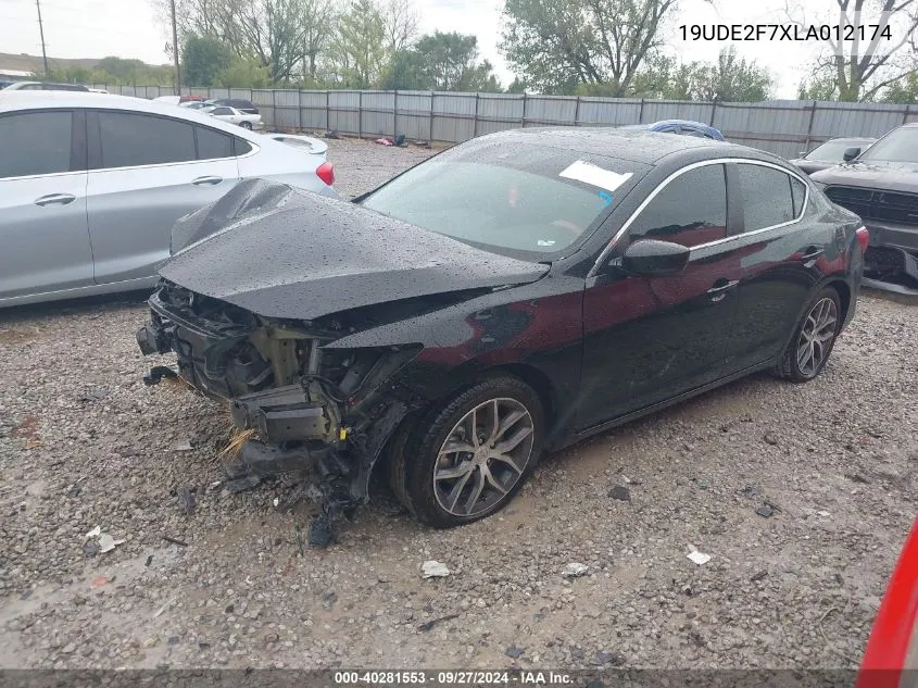 19UDE2F7XLA012174 2020 Acura Ilx Premium/Technology