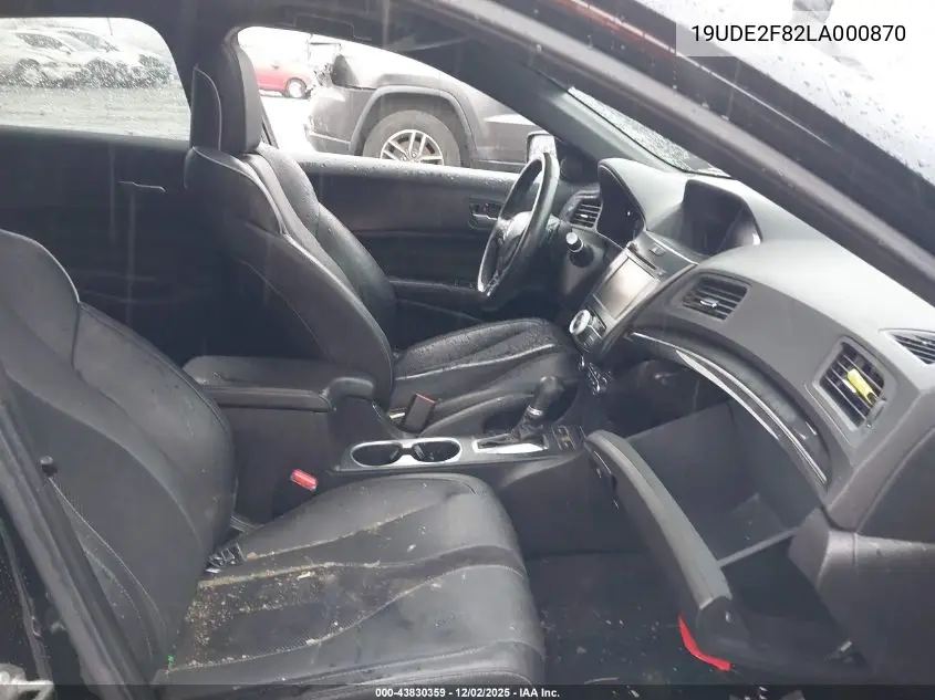 19UDE2F82LA000870 2020 Acura Ilx