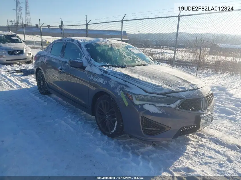 19UDE2F82LA012324 2020 Acura Ilx Premium A-Spec Packages/Technology A-Spec Packages