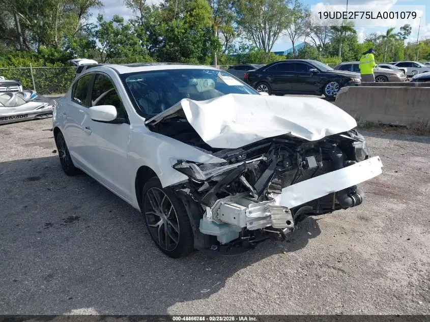 19UDE2F75LA001079 2020 Acura Ilx Premium Package/Technology Package