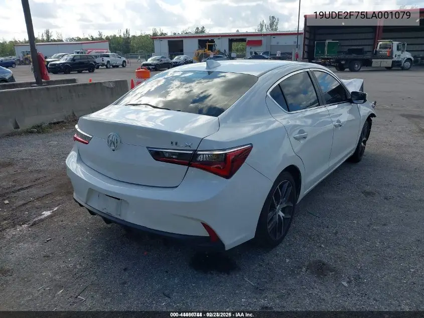 19UDE2F75LA001079 2020 Acura Ilx Premium Package/Technology Package