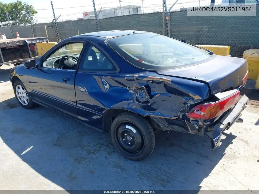 1997 Acura Integra Ls VIN: JH4DC4452VS011954 Lot: 45304610