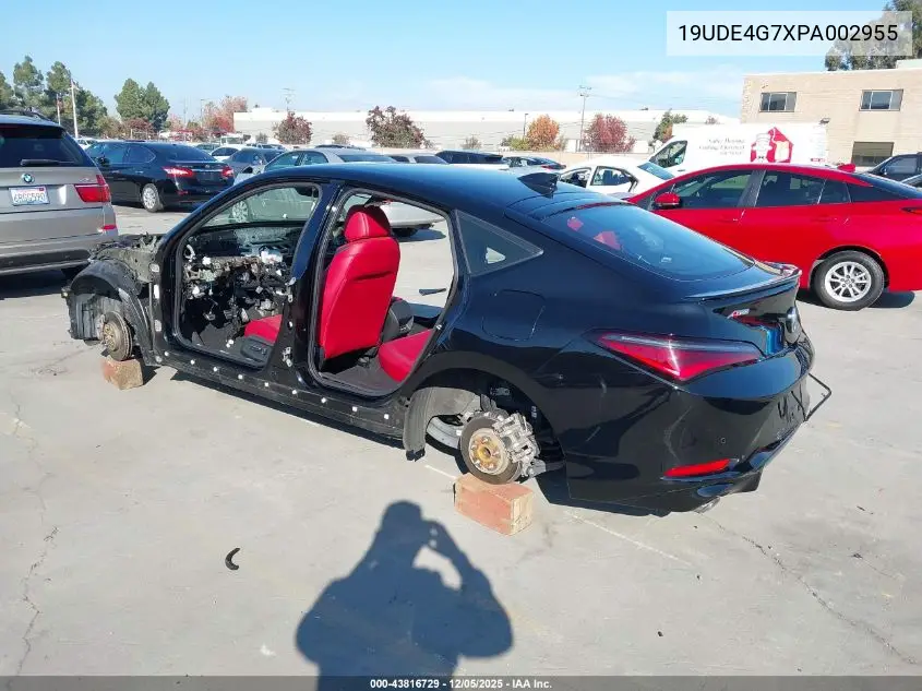 19UDE4G7XPA002955 2023 Acura Integra A-Spec Technology