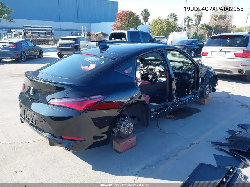 19UDE4G7XPA002955 2023 Acura Integra A-Spec Technology