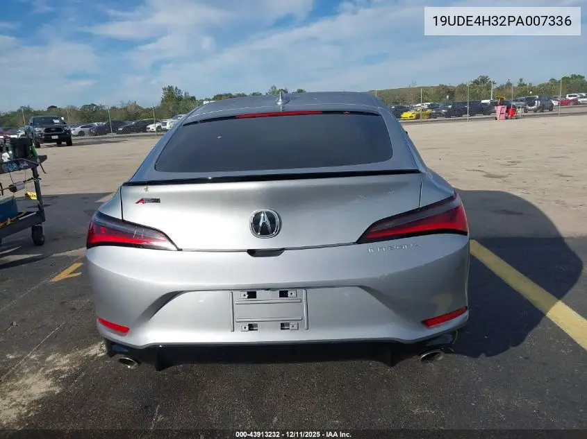 19UDE4H32PA007336 2023 Acura Integra A-Spec