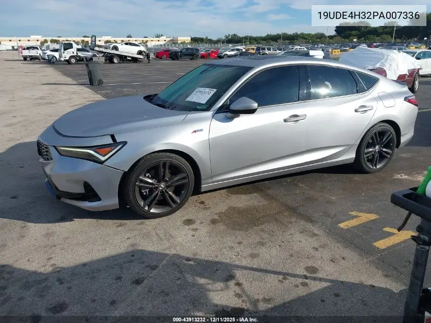 19UDE4H32PA007336 2023 Acura Integra A-Spec
