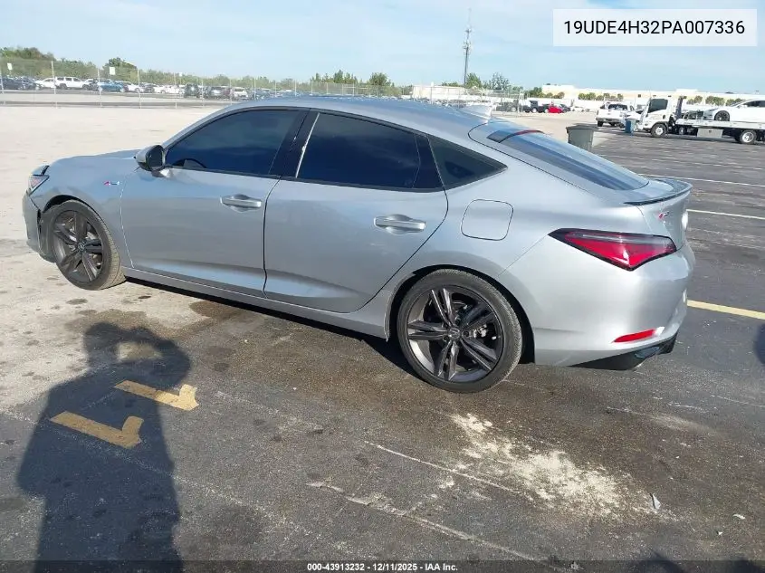 19UDE4H32PA007336 2023 Acura Integra A-Spec