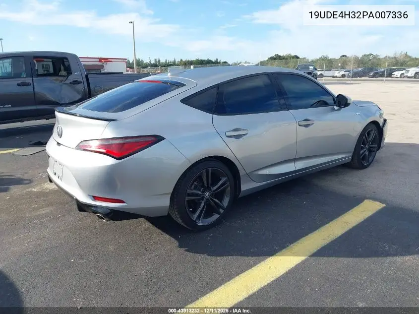 19UDE4H32PA007336 2023 Acura Integra A-Spec