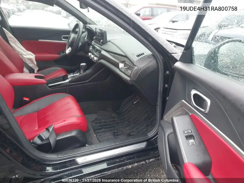 19UDE4H31RA800758 2024 Acura Integra A-Spec