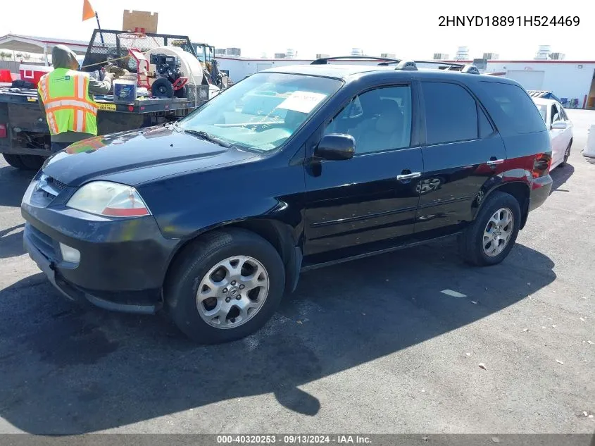 2HNYD18891H524469 2001 Acura Mdx