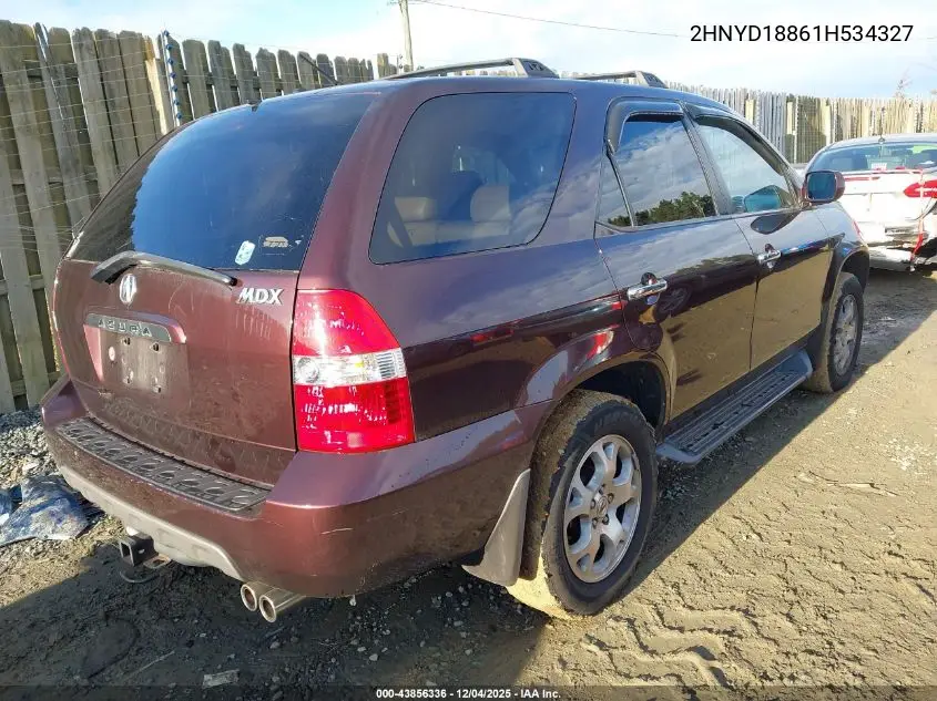 2HNYD18861H534327 2001 Acura Mdx