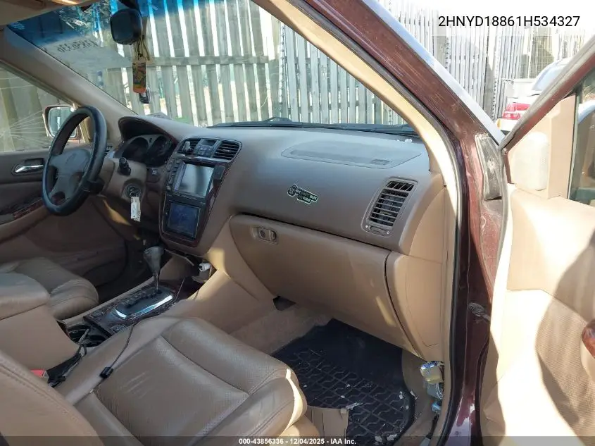 2HNYD18861H534327 2001 Acura Mdx