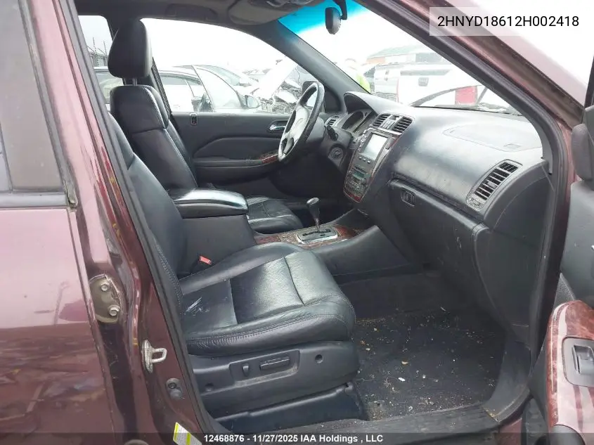 2HNYD18612H002418 2002 Acura Mdx Touring