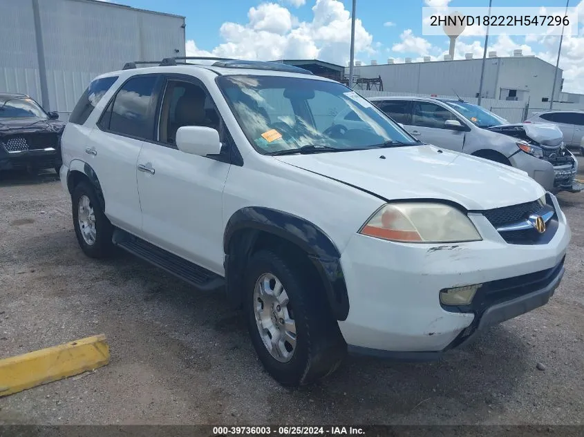 2HNYD18222H547296 2002 Acura Mdx