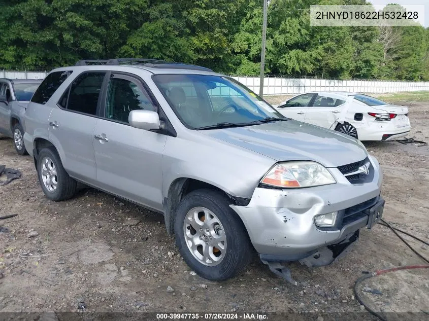 2HNYD18622H532428 2002 Acura Mdx