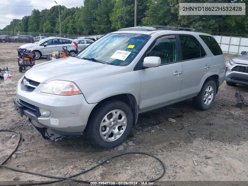 2HNYD18622H532428 2002 Acura Mdx