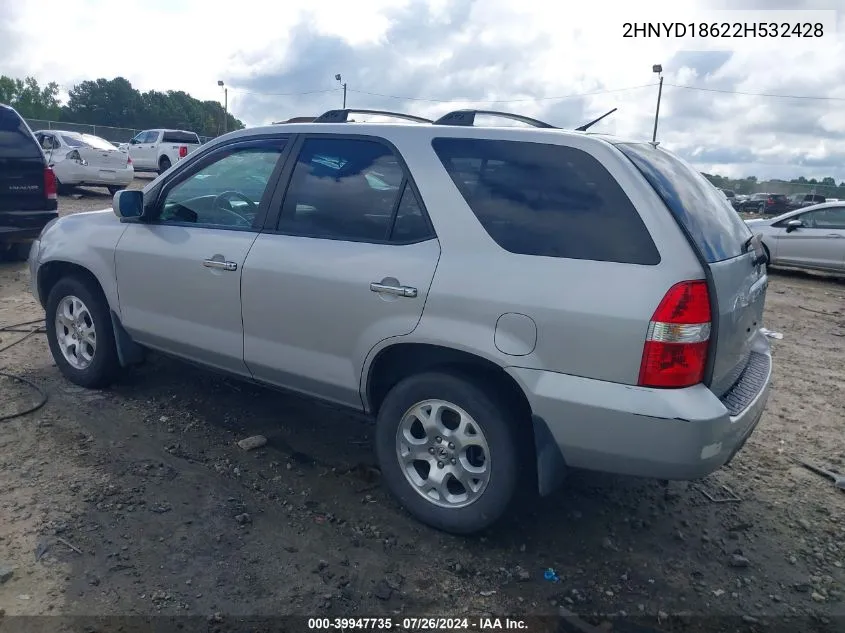 2HNYD18622H532428 2002 Acura Mdx