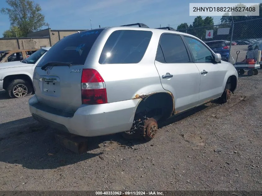 2HNYD18822H527408 2002 Acura Mdx