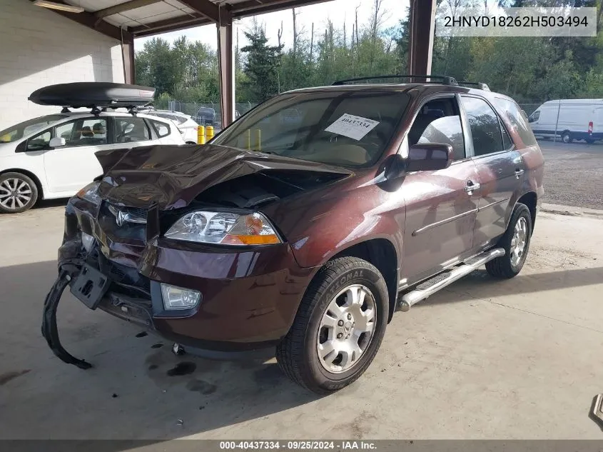 2HNYD18262H503494 2002 Acura Mdx