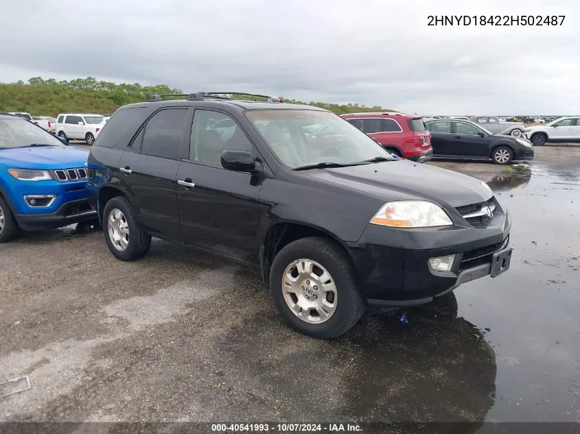 2HNYD18422H502487 2002 Acura Mdx