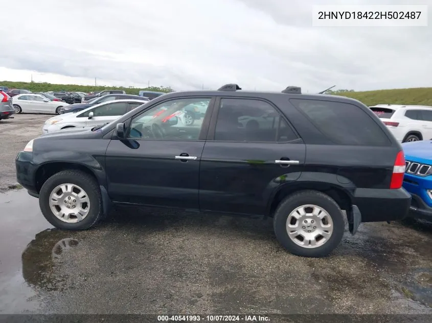 2HNYD18422H502487 2002 Acura Mdx