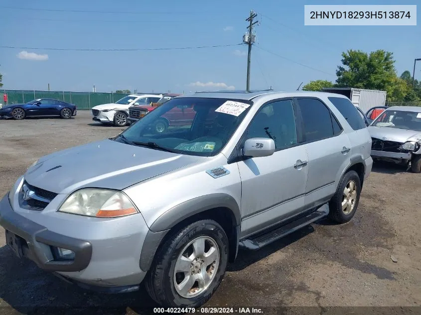 2HNYD18293H513874 2003 Acura Mdx