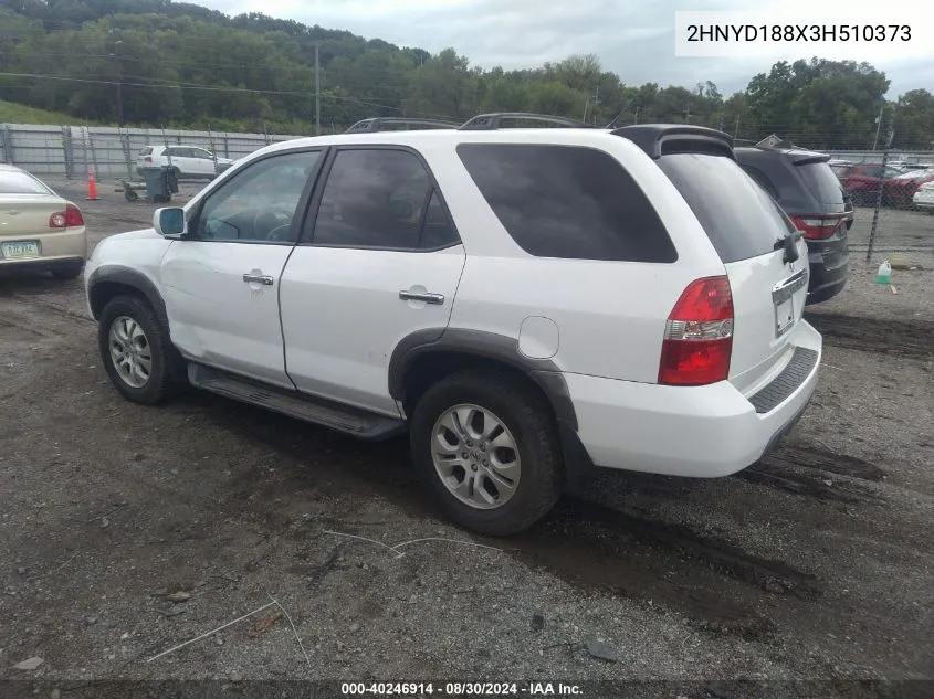 2HNYD188X3H510373 2003 Acura Mdx