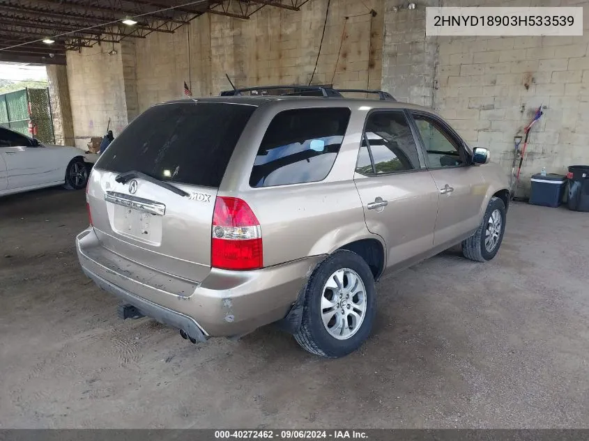 2HNYD18903H533539 2003 Acura Mdx