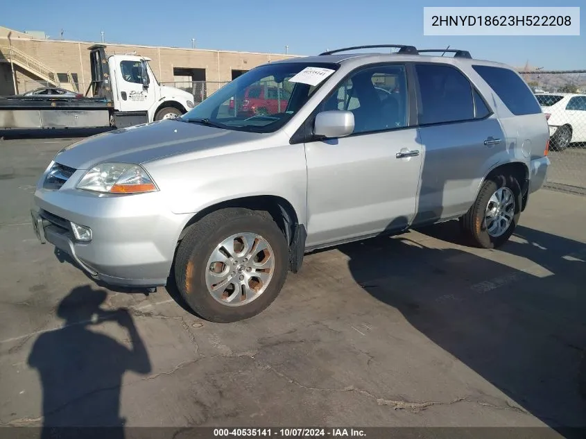 2HNYD18623H522208 2003 Acura Mdx