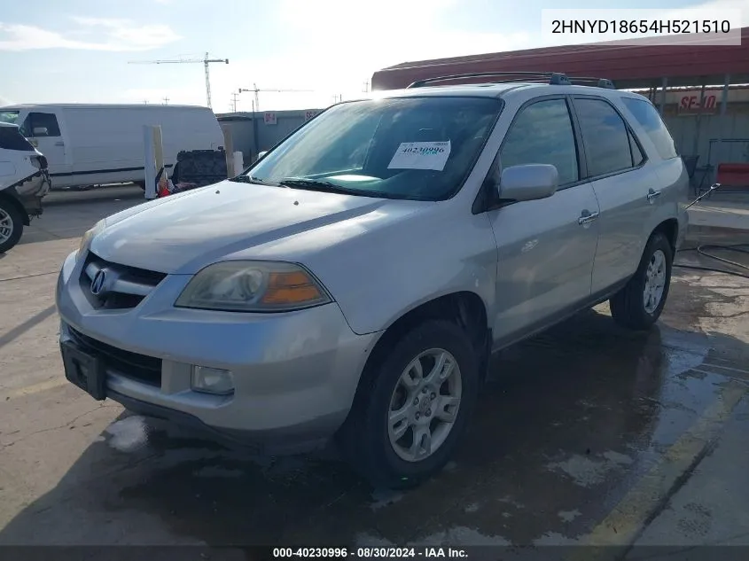 2HNYD18654H521510 2004 Acura Mdx