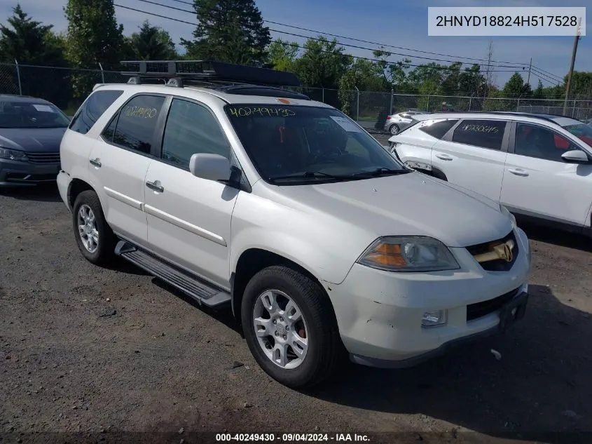 2HNYD18824H517528 2004 Acura Mdx Touring