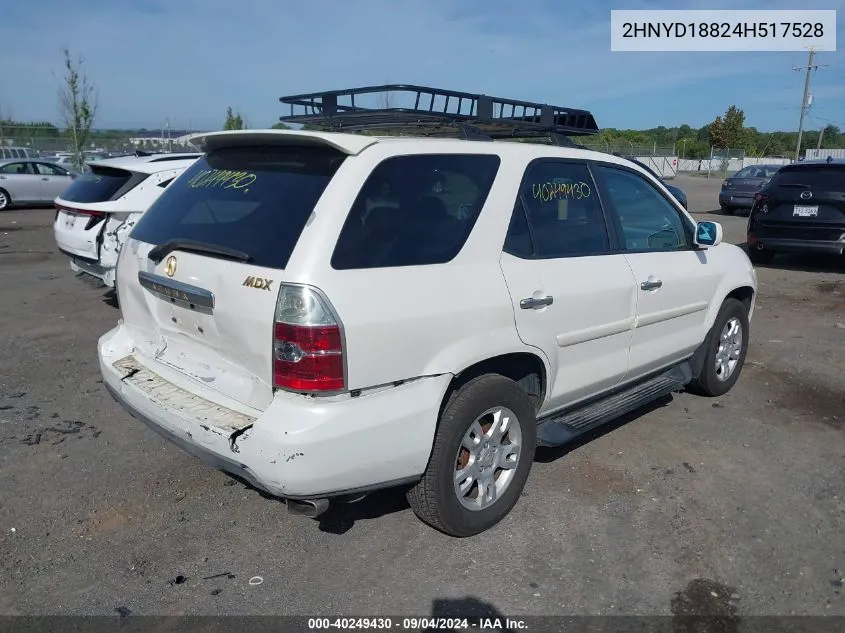 2HNYD18824H517528 2004 Acura Mdx Touring