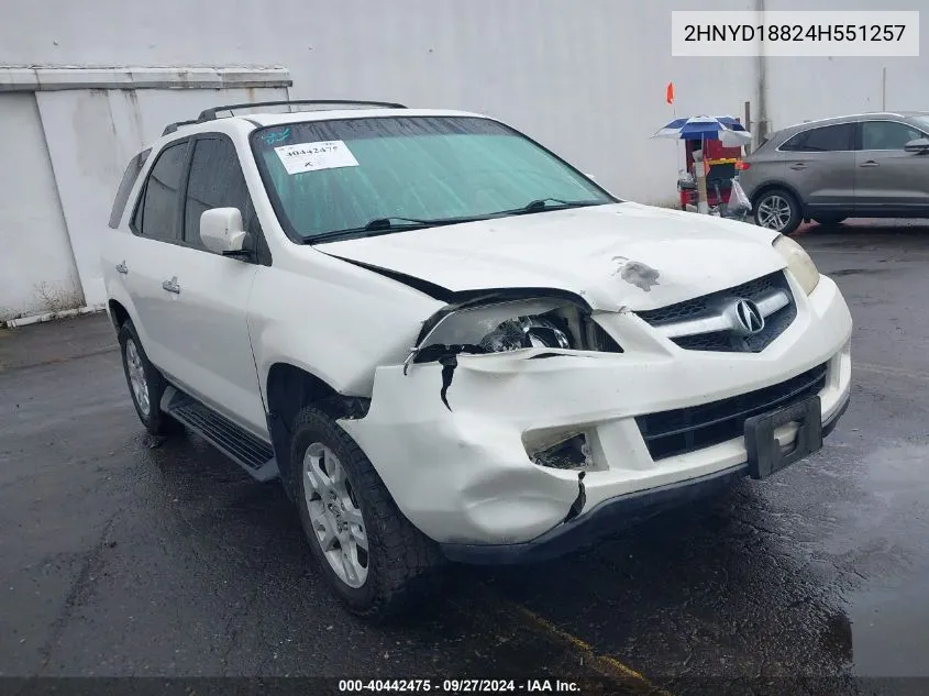 2HNYD18824H551257 2004 Acura Mdx