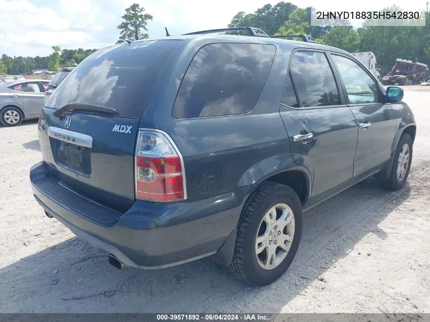 2HNYD18835H542830 2005 Acura Mdx