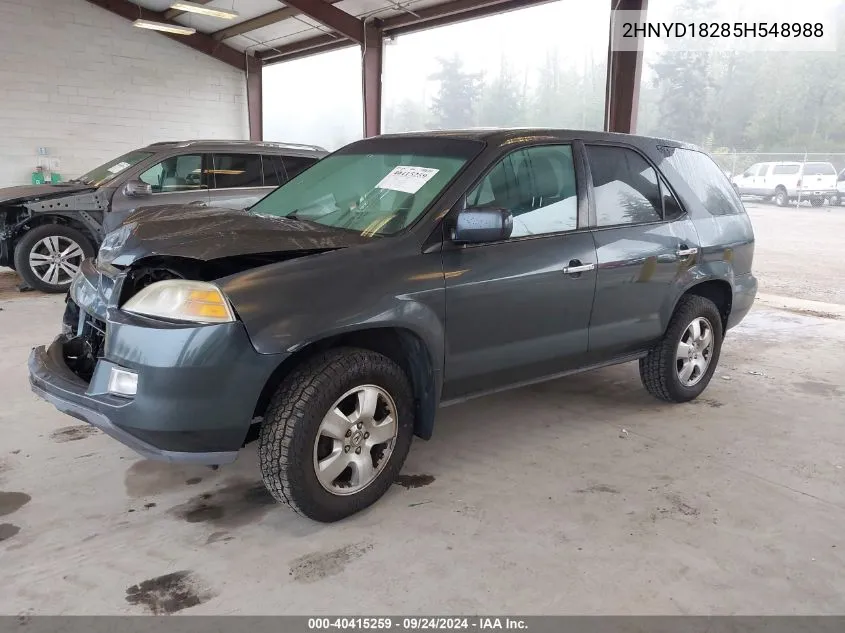 2HNYD18285H548988 2005 Acura Mdx