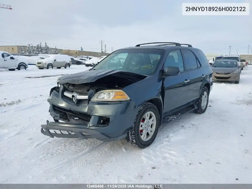2HNYD18926H002122 2006 Acura Mdx